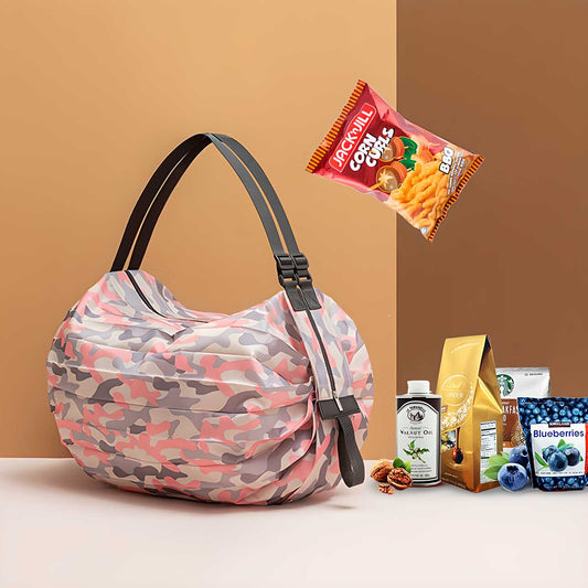 Foldable Waterproof Shopping Handbag – BUY 1, GET 1 FREE!