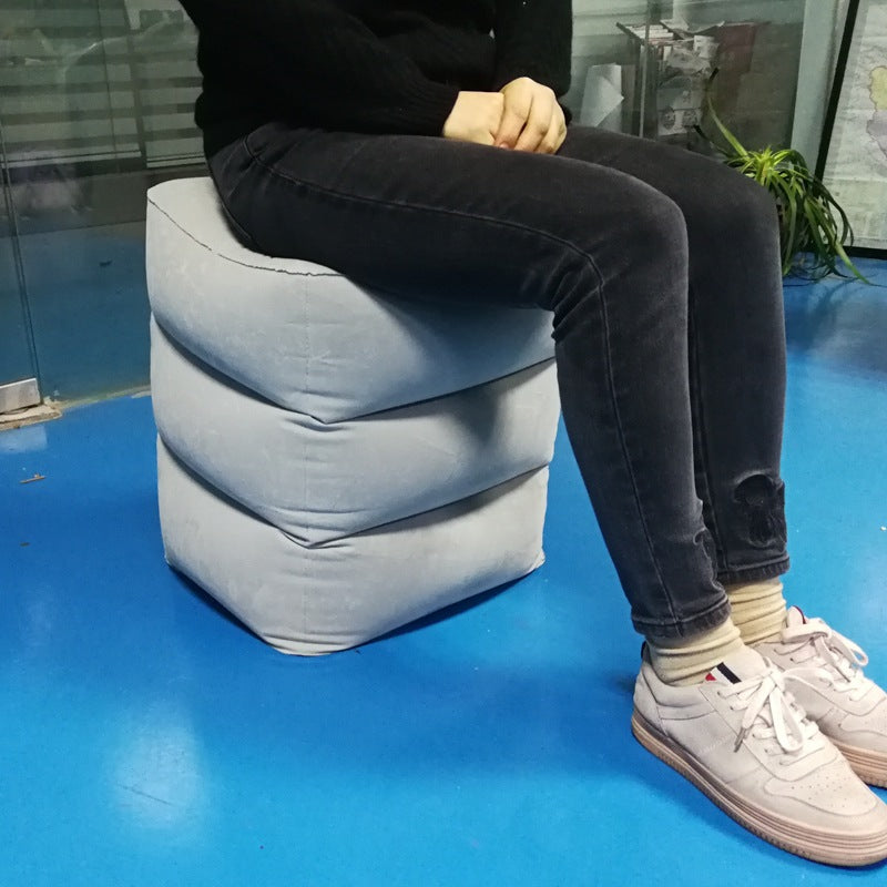 Inflatable Foot Rest Pillow