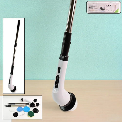 9 IN 1 CORDLESS ELECTRIC SPIN SCRUBBER