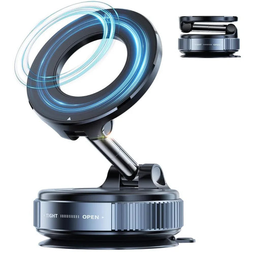 360° vacuum magnetic phone holder