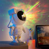 Astronaut Light Projector – 360° Galaxy Star Projector with Double Magnets, Timer & Remote Control