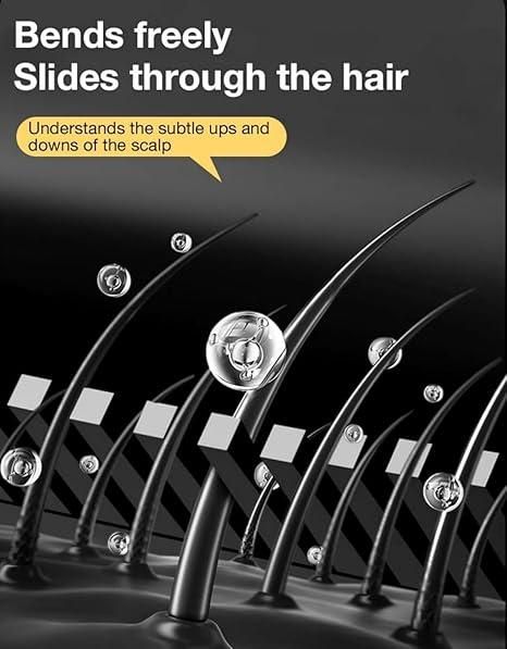 White Hair Covering Stick Black