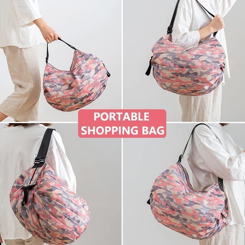 Foldable Waterproof Shopping Handbag – BUY 1, GET 1 FREE!