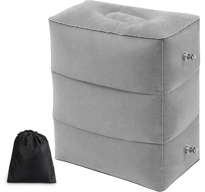 Inflatable Foot Rest Pillow