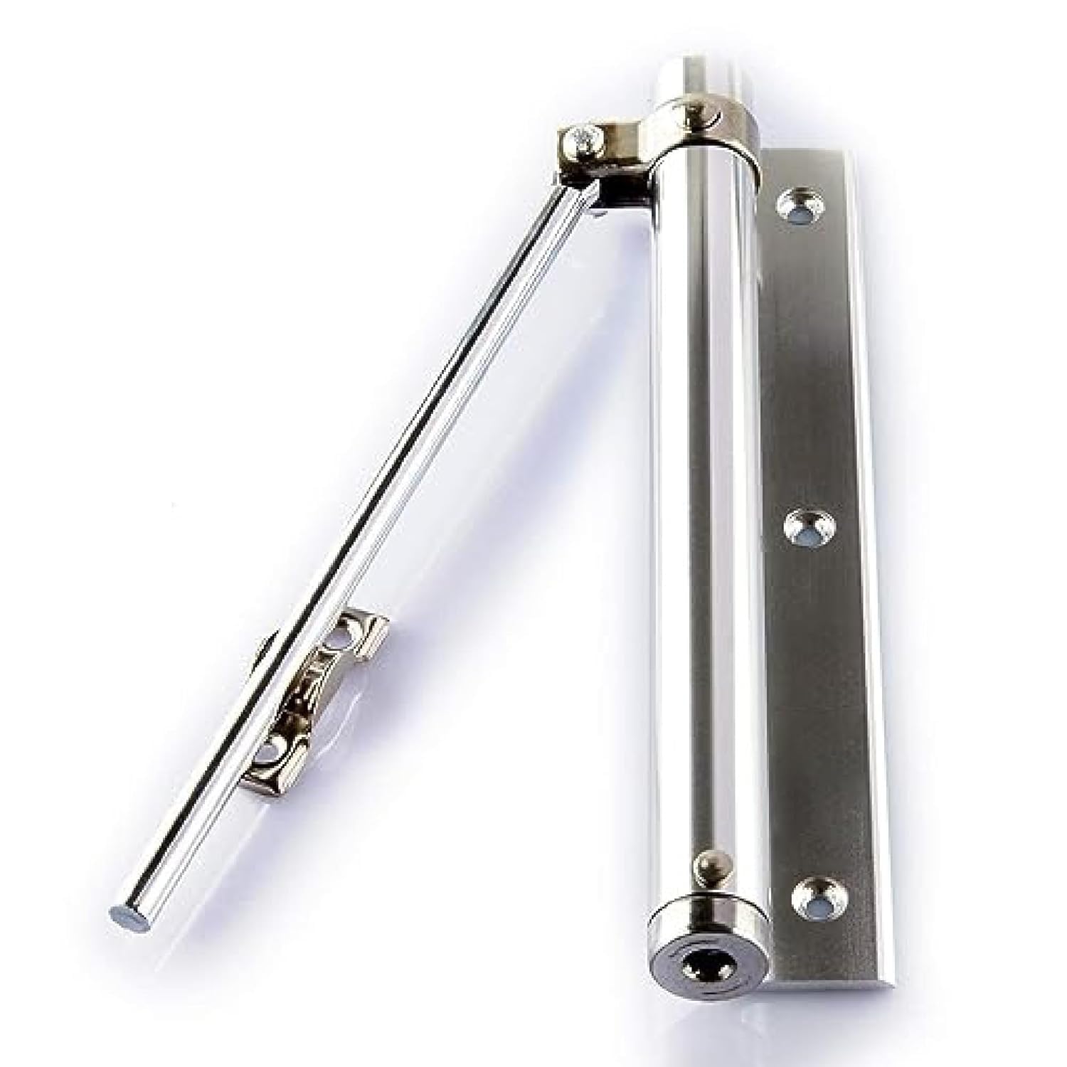 Stainless Steel Automatic Door Closer – Heavy Duty Hydraulic for Home, Office