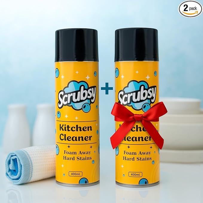 Scrubsy All-in-1 Kitchen Cleaner & Disinfectant (Buy 1 Get 1 Free)