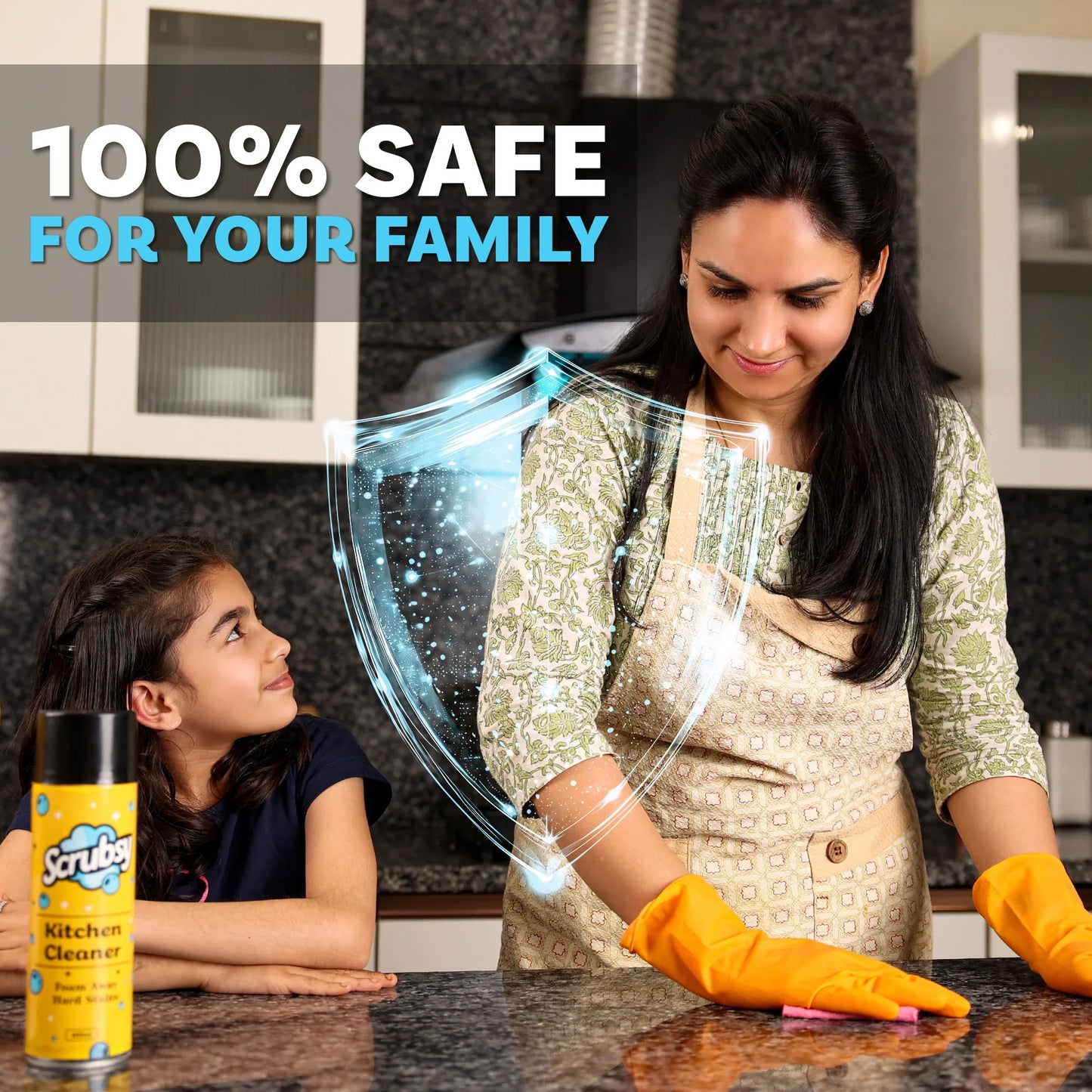 Scrubsy All-in-1 Kitchen Cleaner & Disinfectant (Buy 1 Get 1 Free)