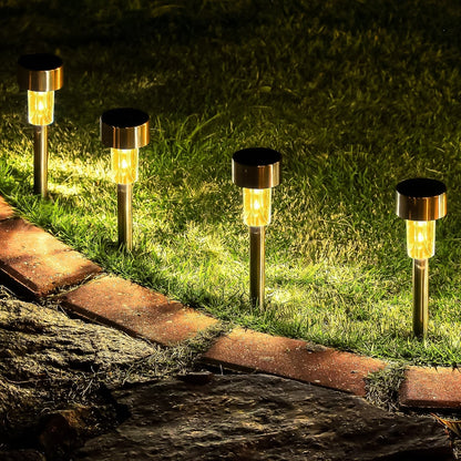 Solar-Powered Garden Pathway Lights (Set of 2) – BUY 1 SET, GET 2 SETS FREE!