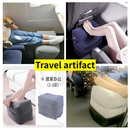 Inflatable Foot Rest Pillow