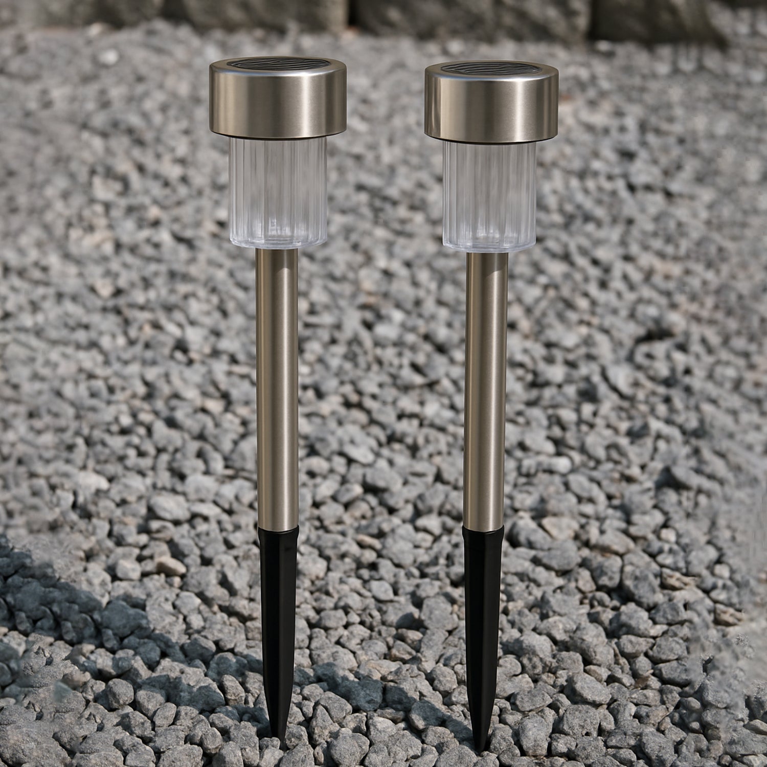 Solar-Powered Garden Pathway Lights (Set of 2) – BUY 1 SET, GET 2 SETS FREE!